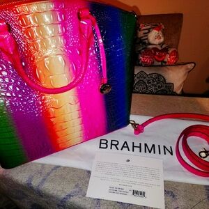 Brahmin Purse Large Duxbury Satchel